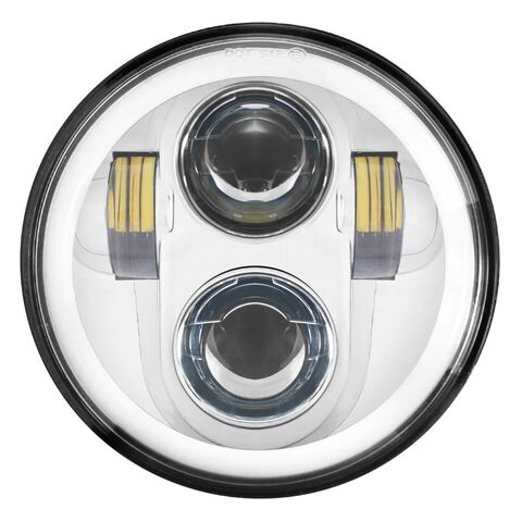 HogWorkz 5 3/4" LED Halomaker Headlight For Harley Softail 2018-2026