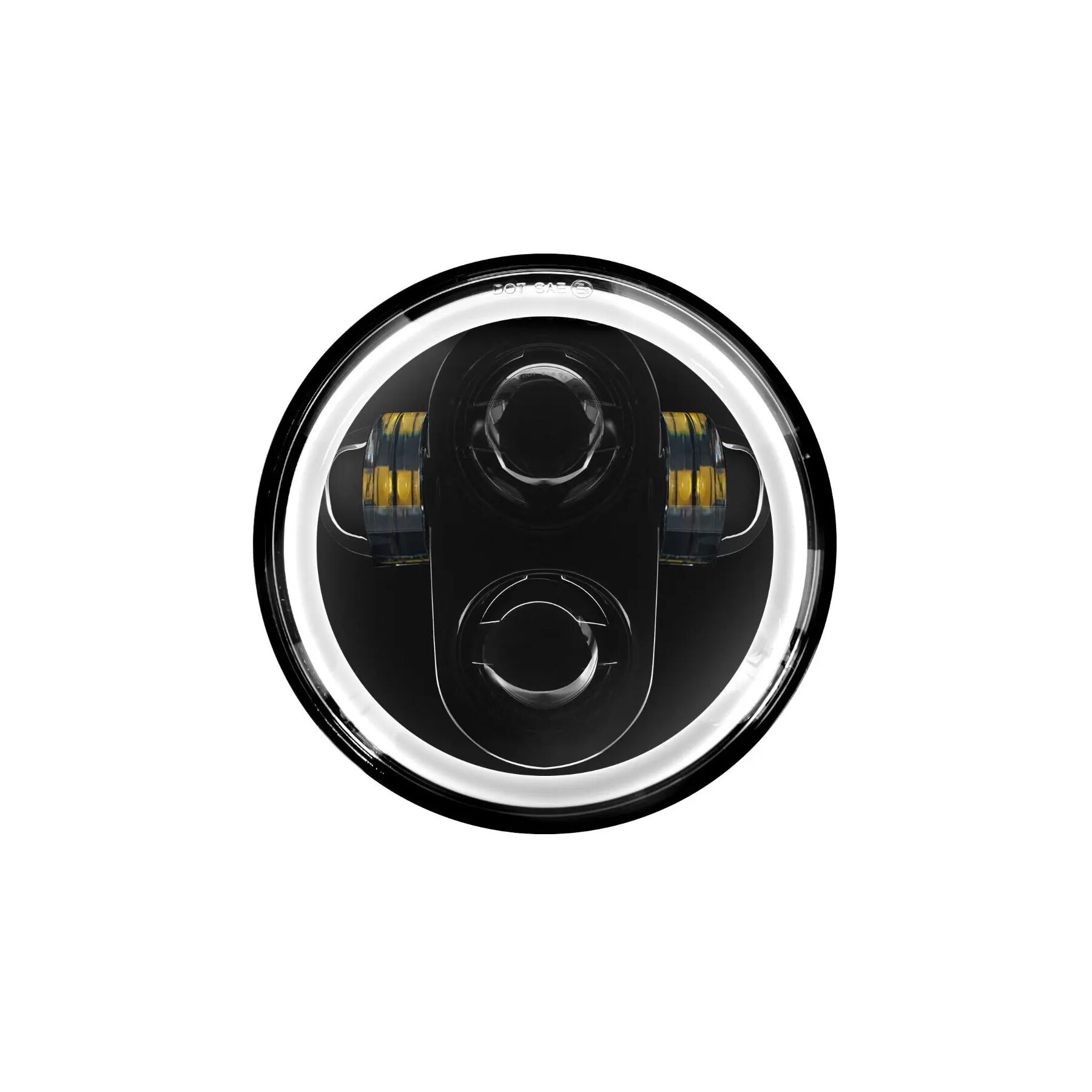 HogWorkz HogWorkz 5 3/4 LED Halomaker Headlight For Harley Softail 2018-2026 - $239.98 at J&P Cycles