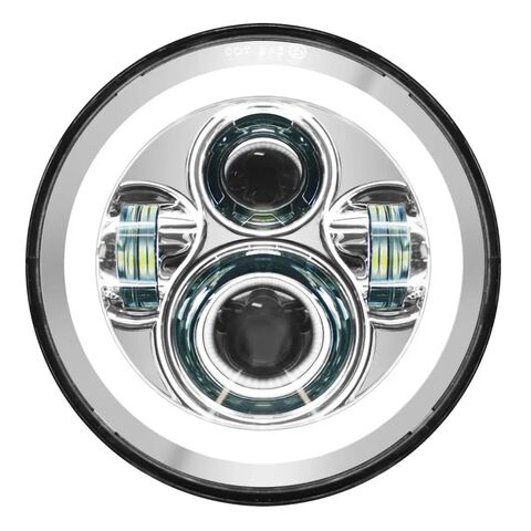 HogWorkz 7" LED Halomaker Headlight For Harley Softail 2018-2026