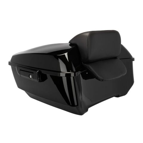 HogWorkz OE Color Matched King Tour Pack With Slim Backrest For Harley Touring 1997-2026