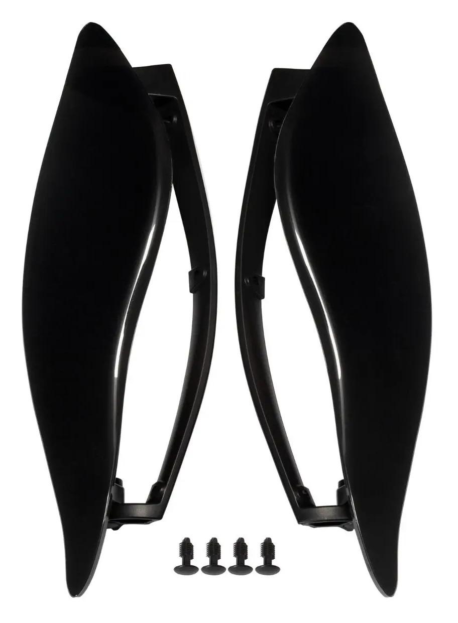 HogWorkz Adjustable Batwing Air Deflectors For Harley Touring 2014