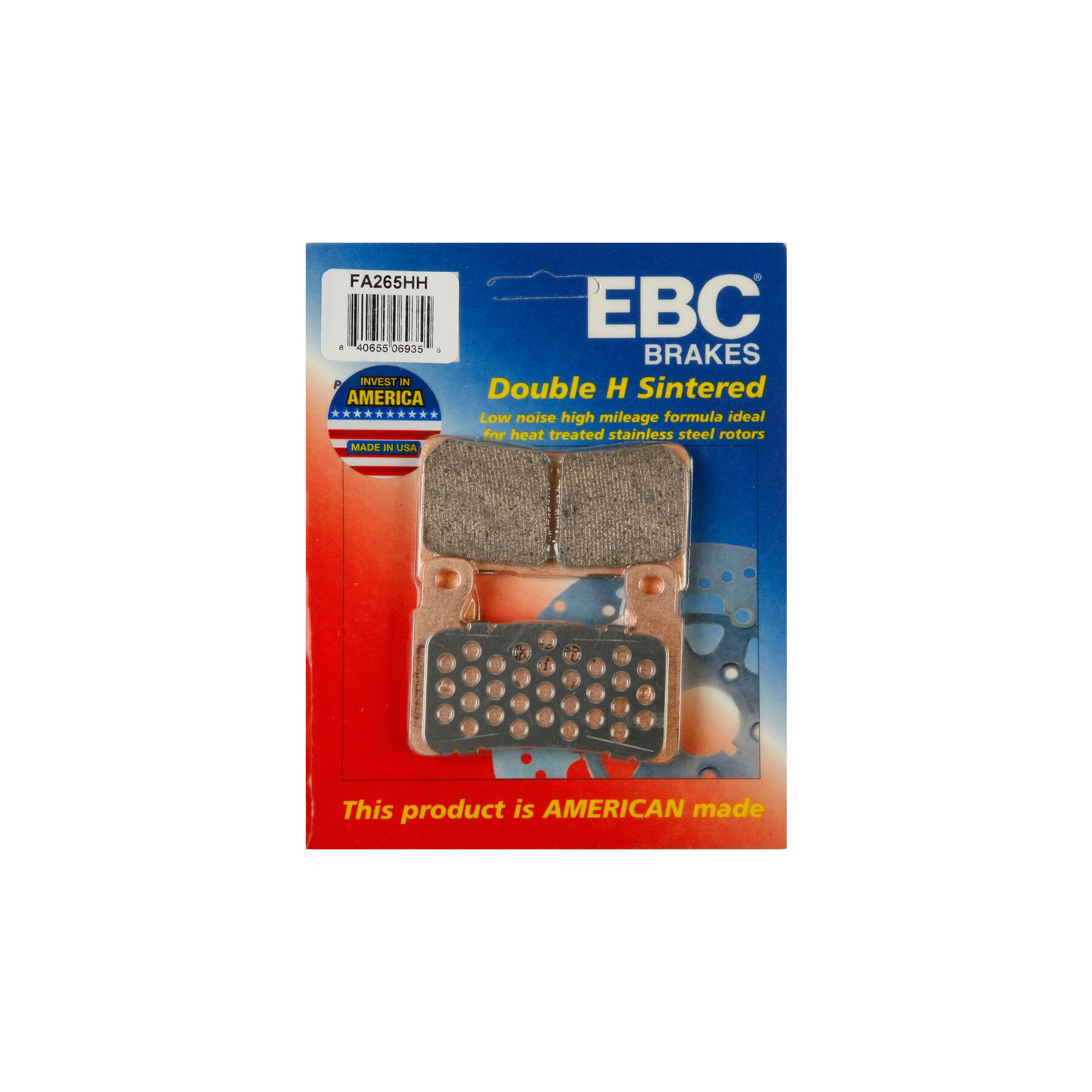 EBC FA265HH Double-H Sintered Front Brake Pads