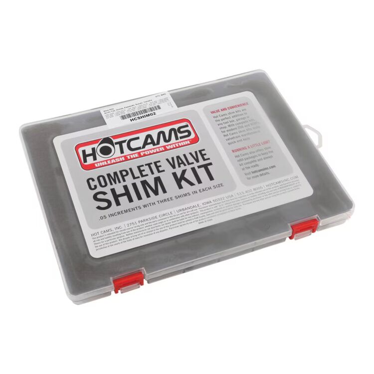 Hot Cams Valve Shim Kit Honda / Kawasaki / Suzuki / Yamaha 1998-2019