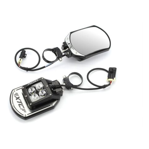 XTC Power Products SIX12 UTV Billet LED Side Mirrors