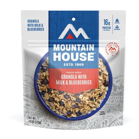 Mountain House Granola with Blueberries Pouch