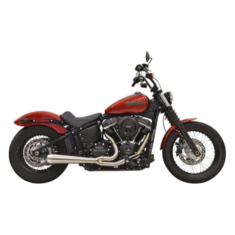 Bassani Road Rage III 2-Into-1 49 State Exhaust System For Harley Softail 2018-2024