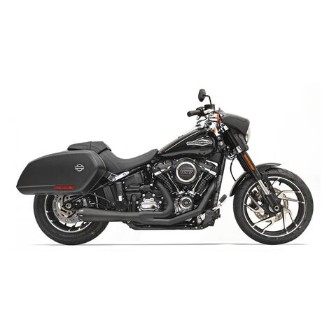 Bassani Road Rage III 2-Into-1 49 State Exhaust System For Harley Softail FLSB FXLRST 2018-2024