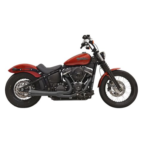 Bassani Road Rage III 2-Into-1 49 State Exhaust System For Harley Softail 2018-2024