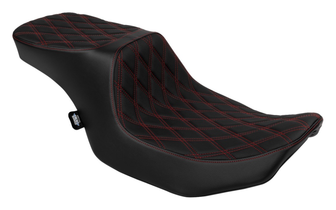 Drag Specialties Performance Predator 2-Up Seat For Harley