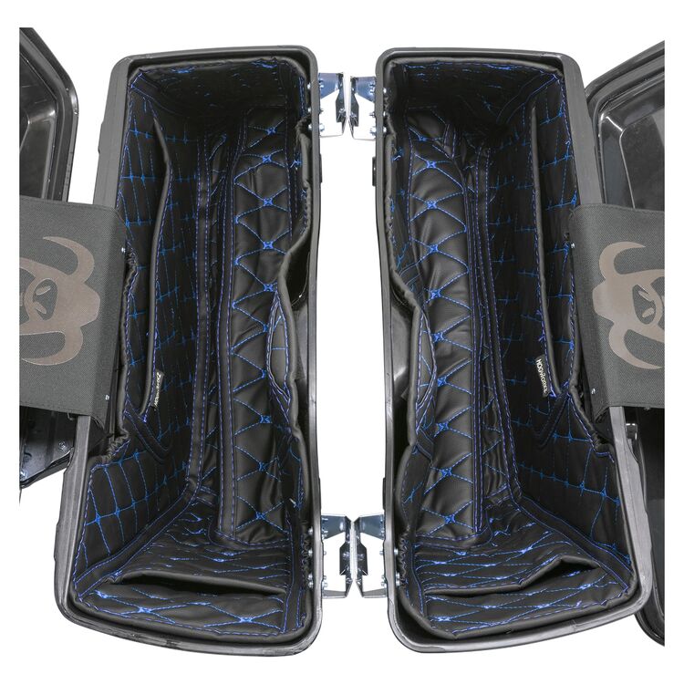 Black W/Blue Stitch