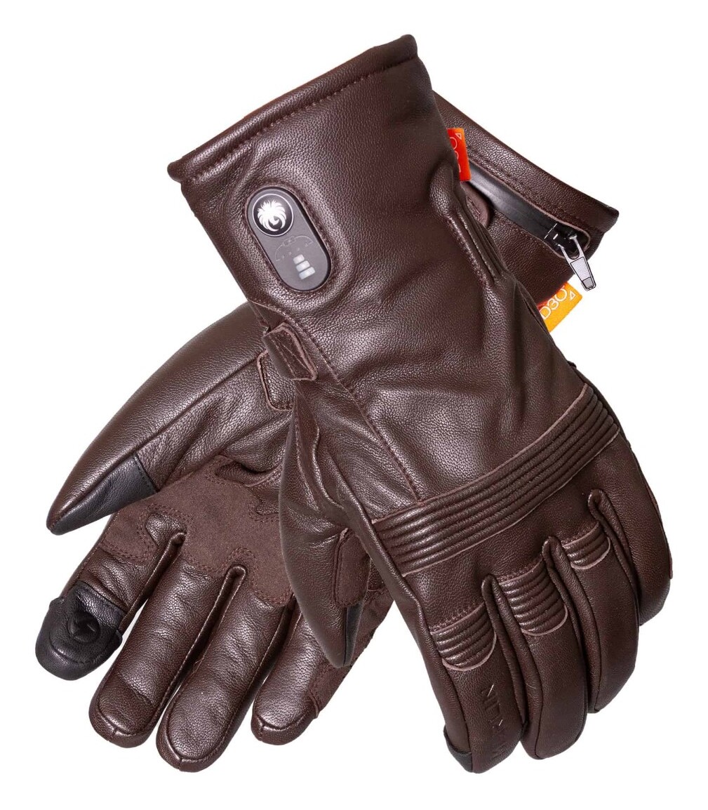 SMT-002 SMART LEATHER D3O® size30 Merlin Minworth II D3O Heated Gloves | JPCycles.com