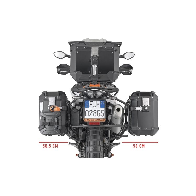 Givi PLO7717CAM Side Case Racks KTM 790 / 890 Adventure / 890 SMT 2019-2024 [Incomplete]