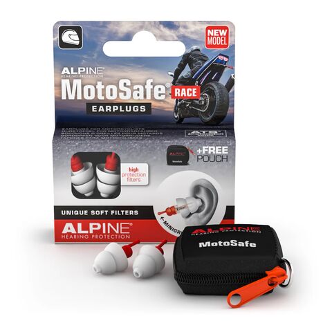 Alpine Hearing Protection Motosafe Race Earplugs