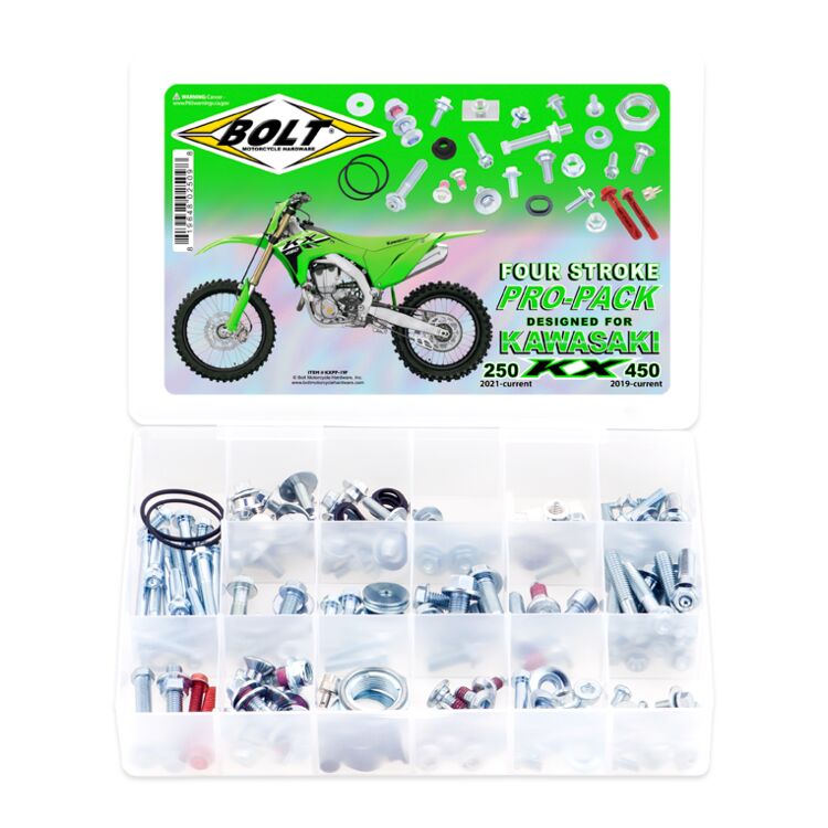 Bolt Hardware Pro Pack Kawasaki KX250 / KX450 2019-2024