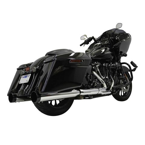 Bassani 4 1/2" Slip-On Mufflers For Harley Touring 2017-2025