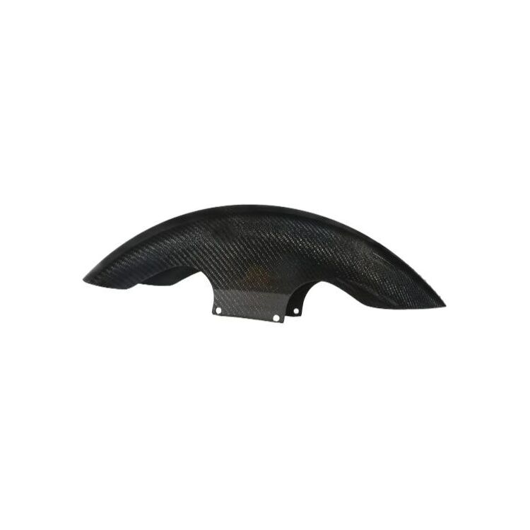 Hofmann Designs Carbon Fiber Shorty Front Fender For Harley Touring 2014-2025 For 19" Wheel [Previously Installed]