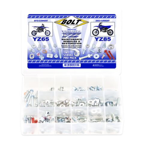 Bolt Hardware Pro Pack Yamaha YZ65 / YZ85 2002-2026