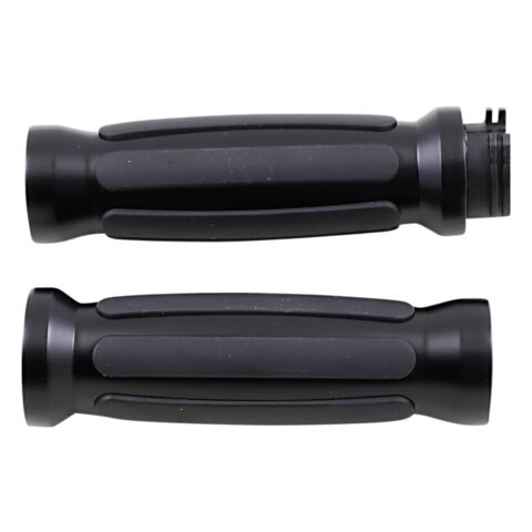 Drag Specialties Rail Grips For Harley With Dual Cable Throttle