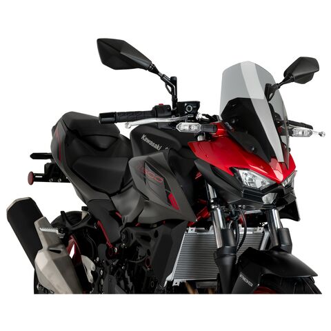 Puig Touring Naked New Generation Windscreen Kawasaki Z500 / SE 2024-2025
