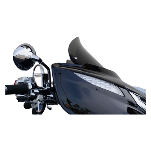 Wind Vest Gun Smoke Windshield For Indian Chieftain / Roadmaster 2014-2025