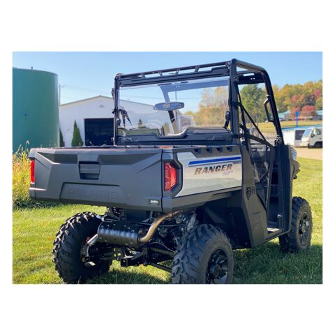 Spike Vented Rear Windshield Polaris Ranger Mid Size Pro-Fit 2015-2024