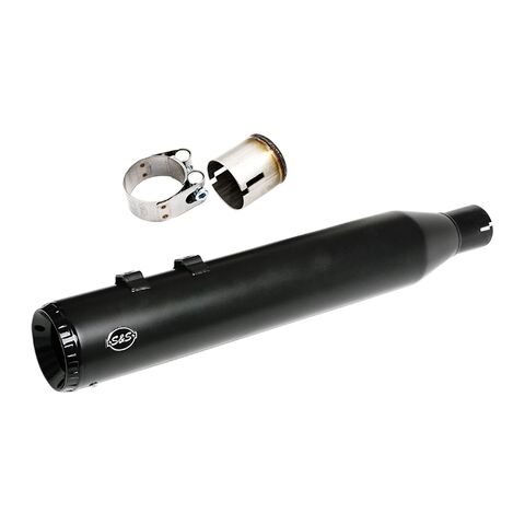 S&S Cycle 2 Into 1 Swindler 4.5" Muffler Kit For Harley Touring 2017-2025