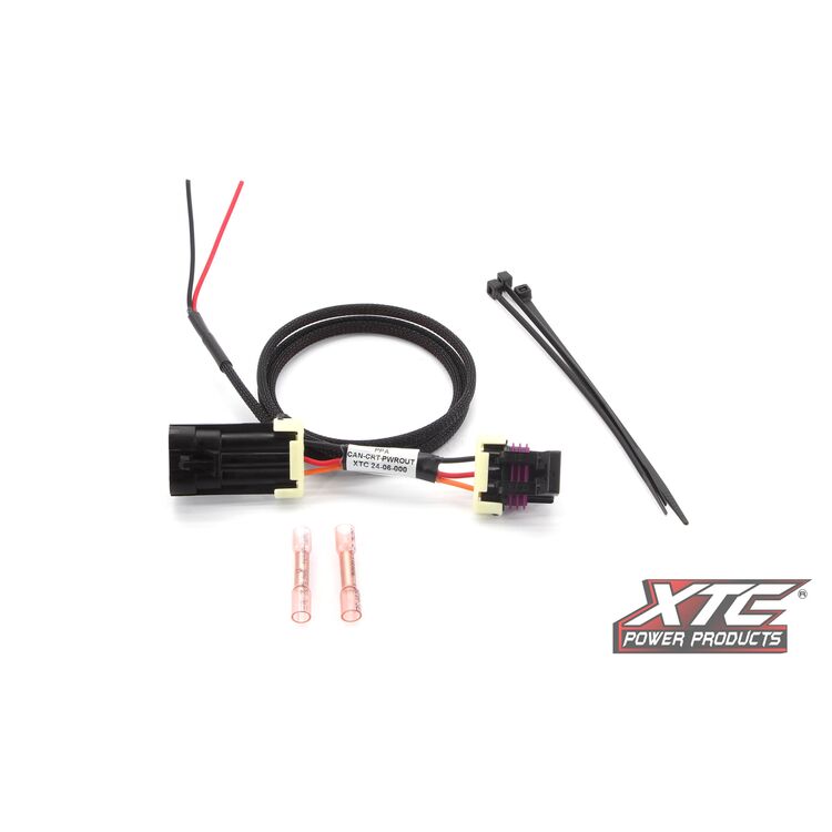 XTC Power Products License Plate & Whip Light Harness Can-Am Commander 2021-2025