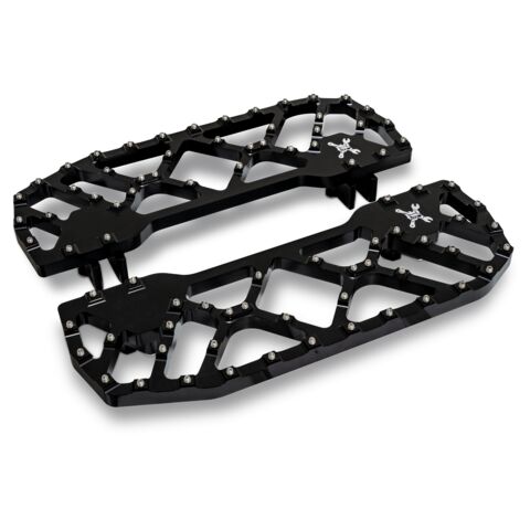 Burly Brand Mx-Evolution Rider Floorboards For Harley 1984-2025