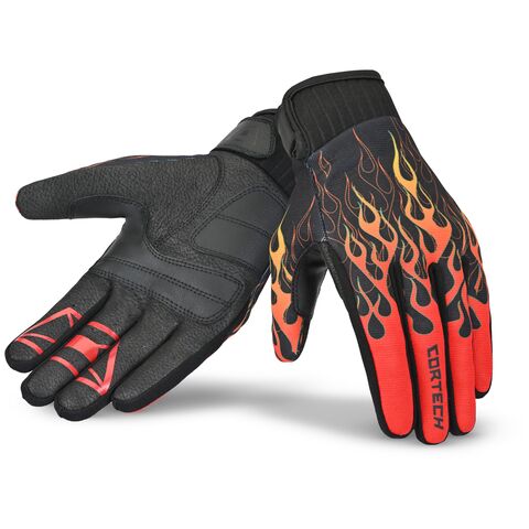 Cortech Standard Issue Flames Gloves
