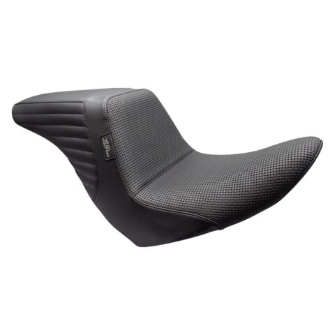 Le Pera Kickflip Basket Weave Seat For Harley FXLR/S / FLSB 2018-2026