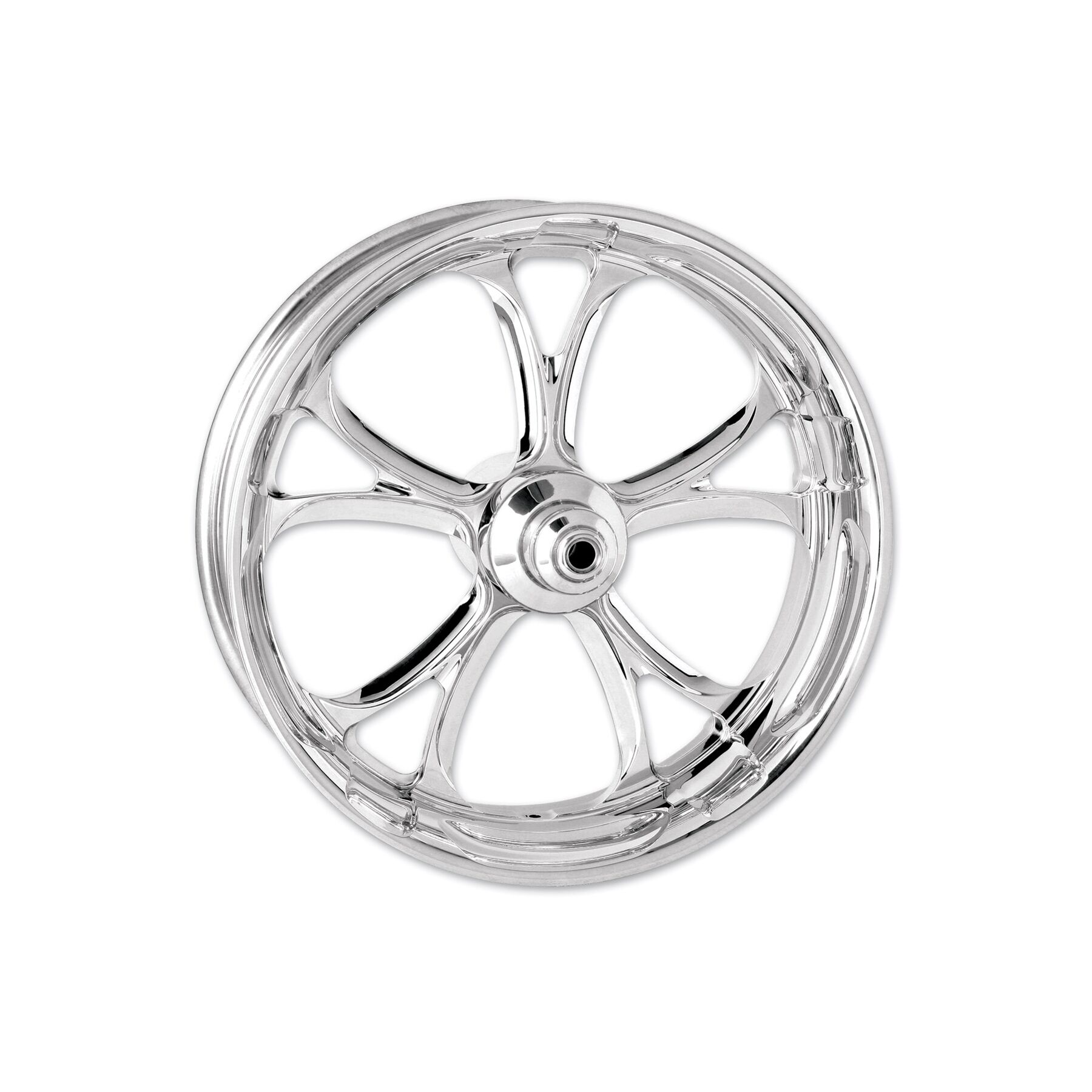 Performance Machine Luxe Platinum Cut Front Wheel, 18" x 3.5"