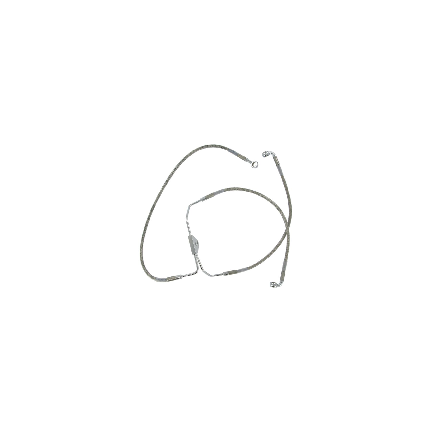 Drag Specialties Drag Specialties Standard Length Front Brake Line Kit For Harley Non-ABS Touring 2008-2013 - $112.30 at J&P Cycles