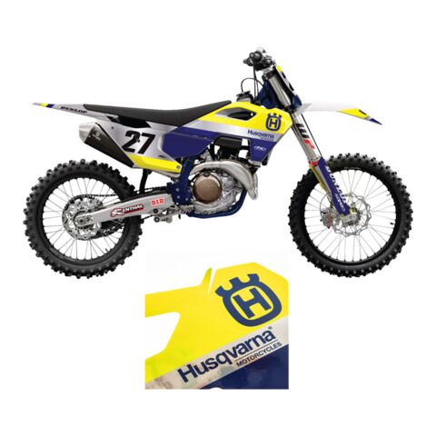 Factory Effex Candy Chrome Trim Kit Husqvarna 125cc-450cc