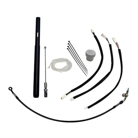 Fat Baggers Inc. EZ Install Handlebar Kit For Harley Road Glide 2023-2025 +6" / Black [Open Box]