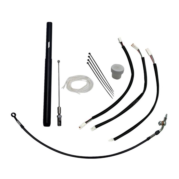 Fat Baggers Inc. EZ Install Handlebar Kit For Harley Road Glide 2023-2025 +6" / Black [Open Box]