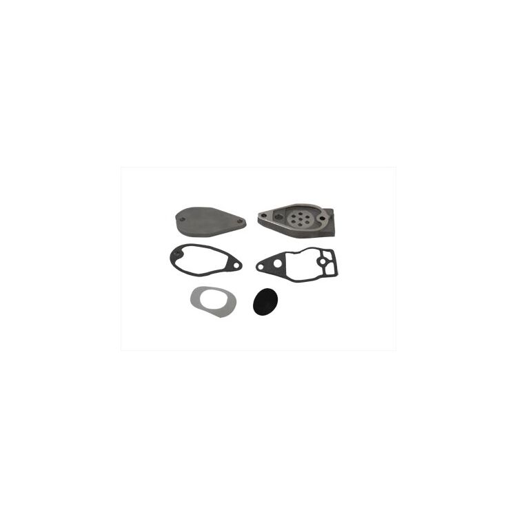 V-Twin Mfg. Rocker Box Breather Kit For Harley Twin Cam 1999-2017