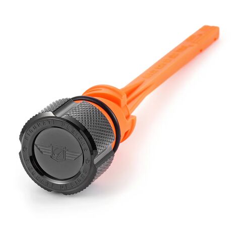 Figurati Designs Stainless Steel Knurled Magnetic Oil Dipstick For Harley Softail 2018-2025