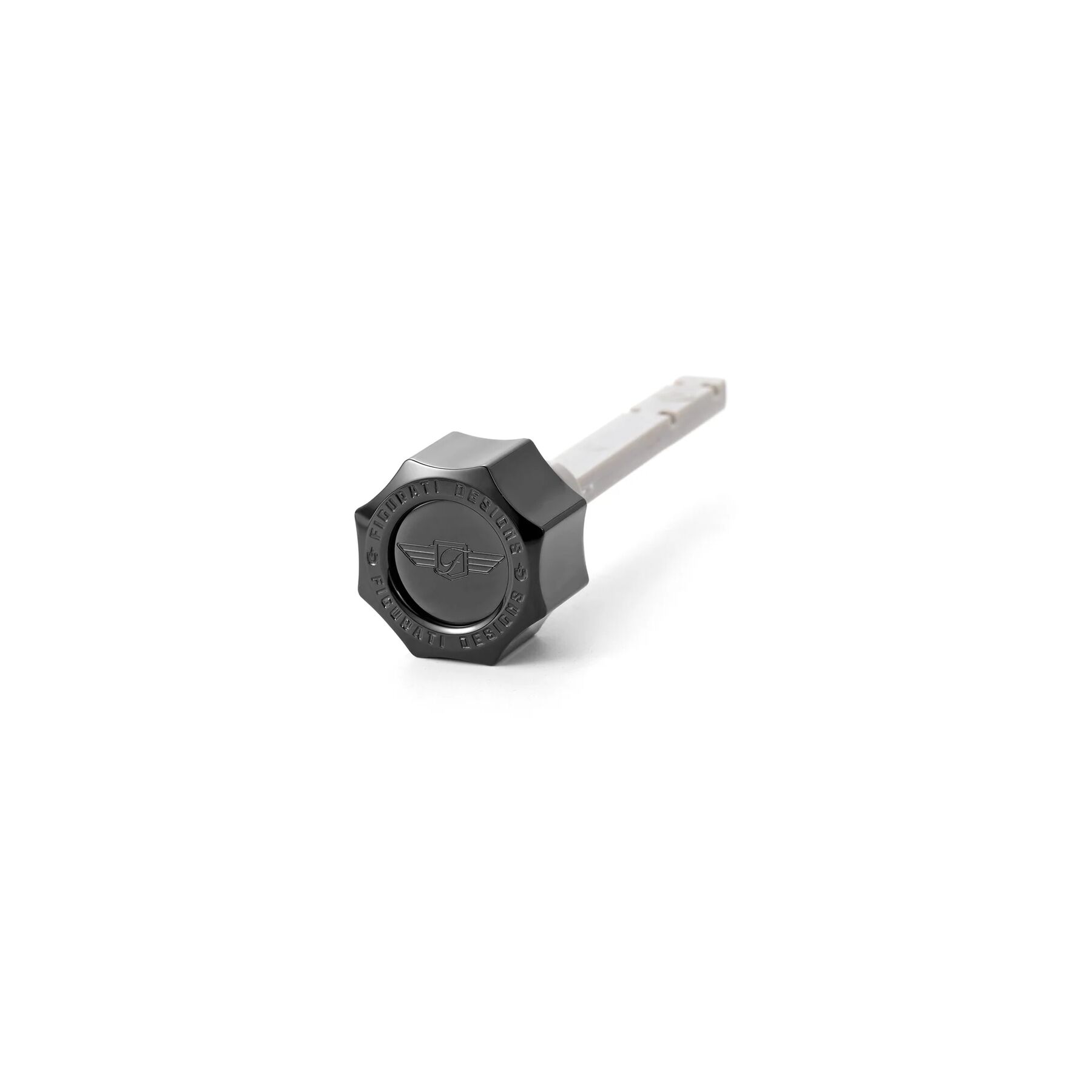 Figurati Designs Figurati Designs Stainless Steel Curved Magnetic Transmission Dipstick For Harley Touring 2017-2026 - $99.95 at J&P Cycles