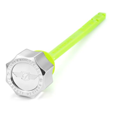 Figurati Designs Stainless Steel Curved Magnetic Oil Dipstick For Indian Powerplus 2020-2024