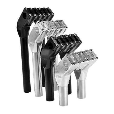 TC Bros Pro Series Modular Pull Back Risers For Harley
