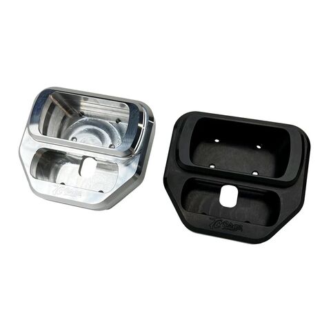 TC Bros Pro Series Digital Gauge Relocation Bezel For Harley Softail 2018-2024