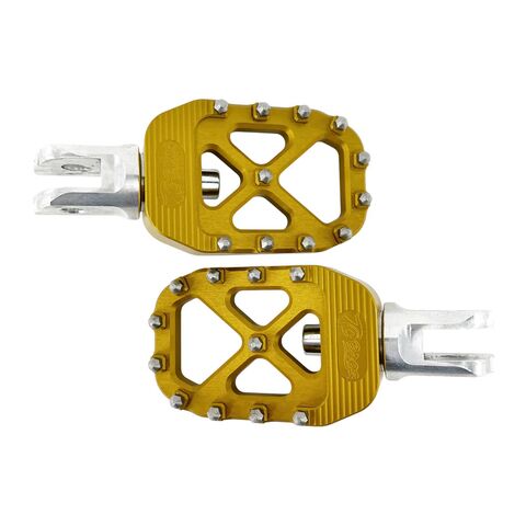 TC Bros Pro Series MX Rider Foot Pegs For Harley Softail / Pan America 2018-2026