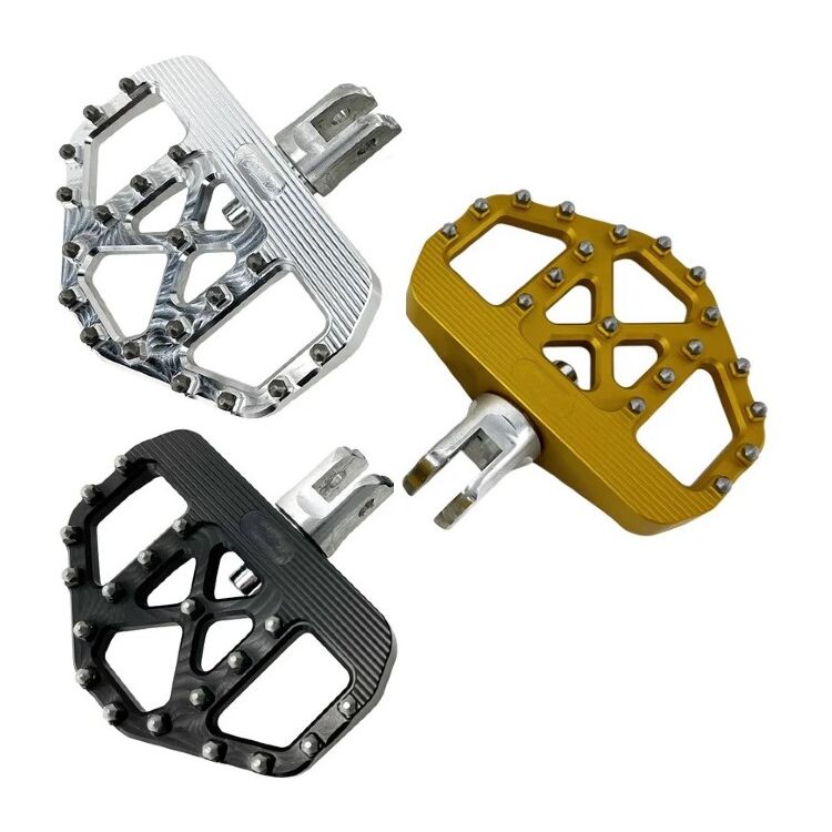 TC Bros Pro Series MX Rider Mini Floorboards For Harley Softail / Pan America 2018-2025