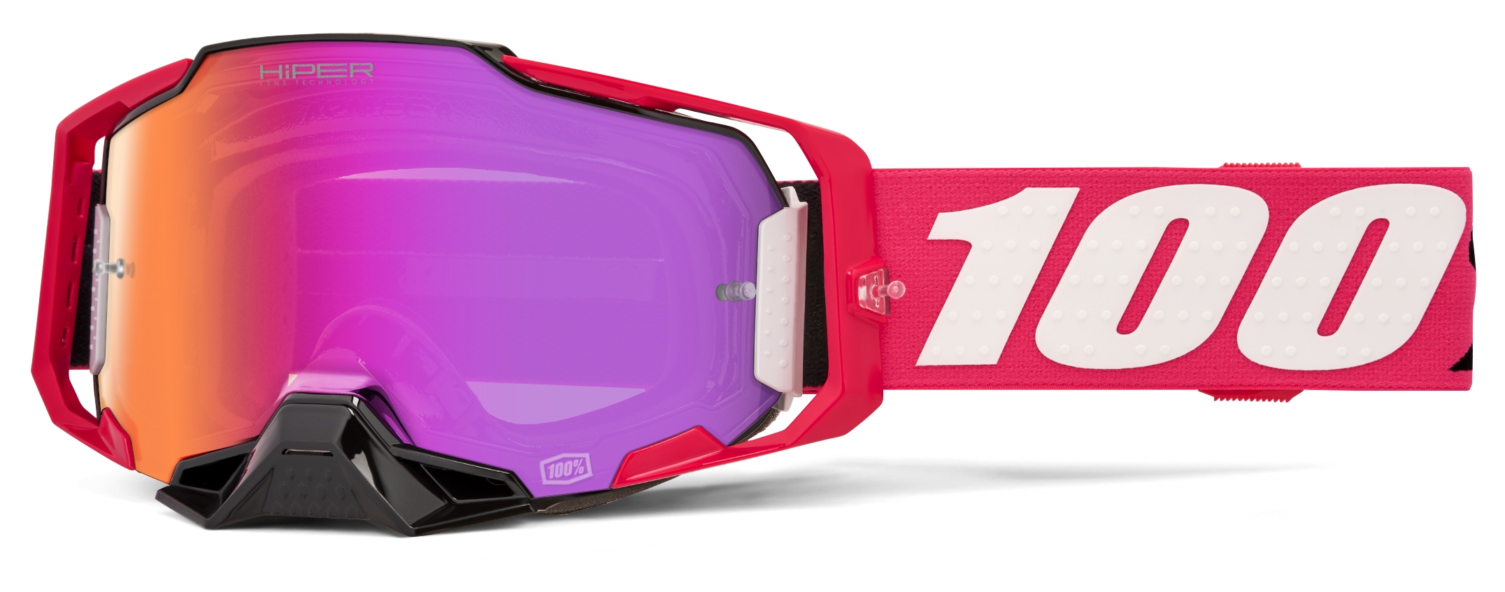 100% Armega Goggles - HiPER Mirrored Lens | JPCycles.com