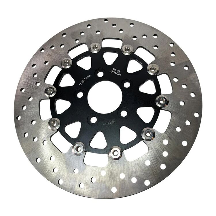 TC Bros Rear Floating 11.8" Brake Rotor For Harley Touring 2008-2025