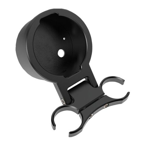 LA Choppers T-Bar Single Gauge Mount 1" Clamp / Black [Previously Installed]