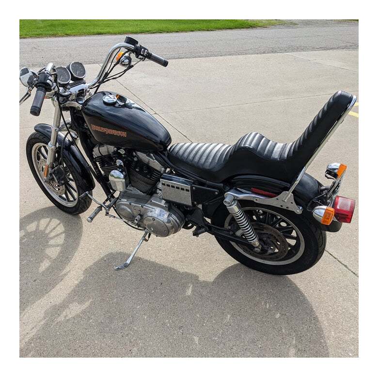 TC Bros King & Queen Seat For Harley Sportster 1994-2003