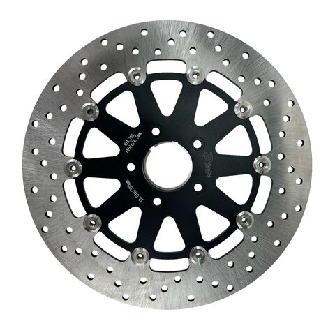 TC Bros 12.6" Oversized Front Floating Brake Rotor For Harley 1984-2025