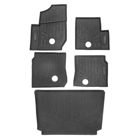 Smartliner UTV Rugged Rubber Floor Liners Polaris General 1000 / XP 1000 2019-2025