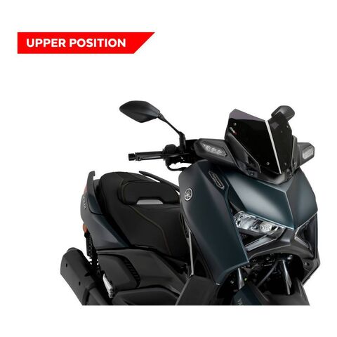 Puig V-Tech Sport Windscreen Yamaha XMAX 2023-2024 Dark Smoke [Open Box]